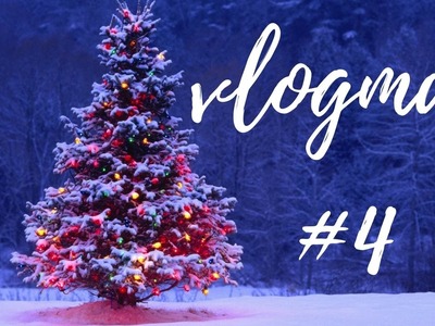 Vlogmas #4: Pierwsze ozdoby świąteczne (papierowe choinki)