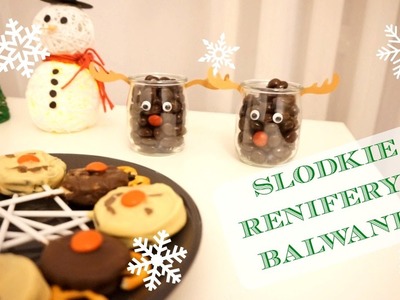 DIY Renifery i Bałwanki na słodko | Sweet reindeer and snowmen | DzienBezKawyTV