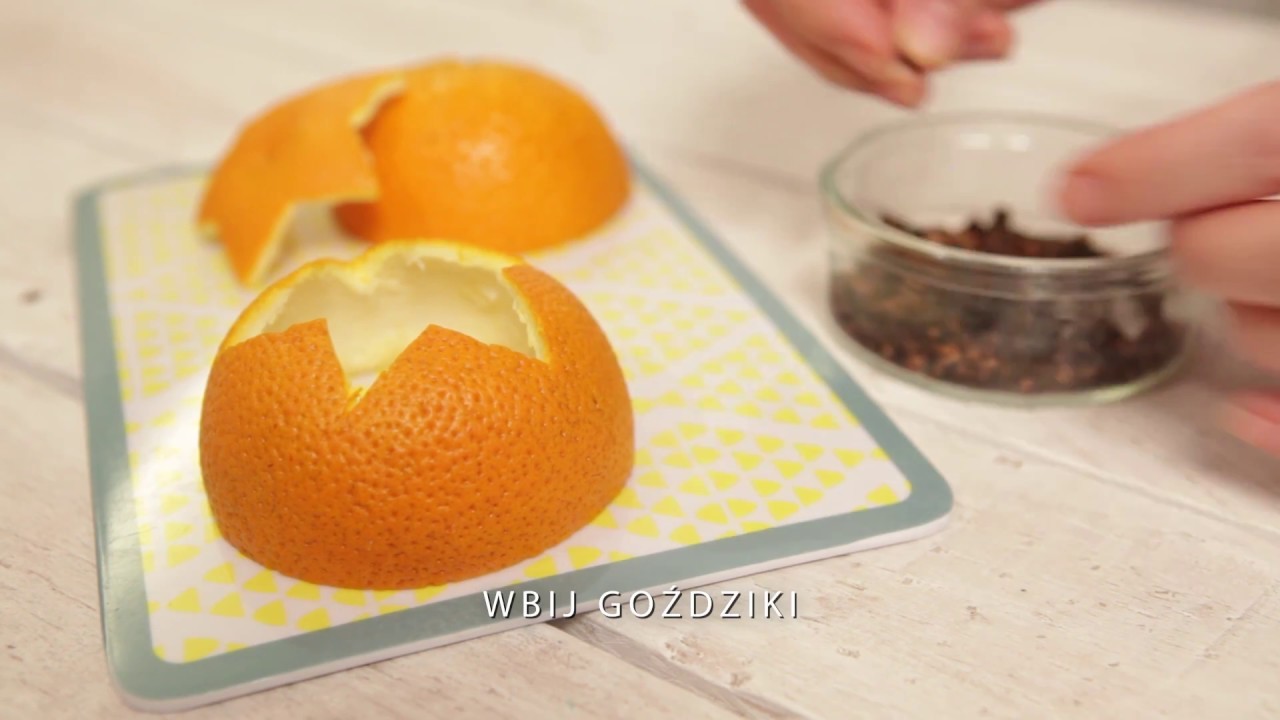 Jak zrobić lampion z pomarańczy