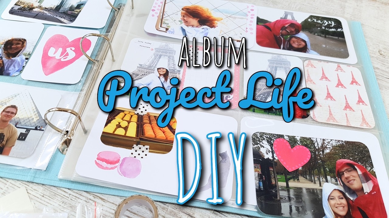 Album Project Life - tworzenie wpisu DIY