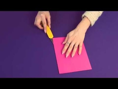 Walentynkowe Origami - przestrzenne serce z papieru