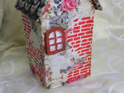 Skarbonka-Domek | Piggybank-Cottage * Tutorial DIY