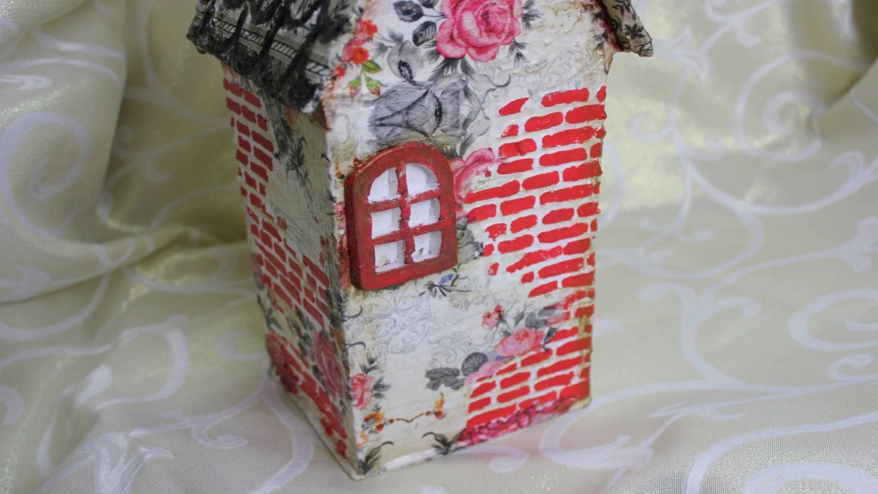 Skarbonka-Domek | Piggybank-Cottage * Tutorial DIY