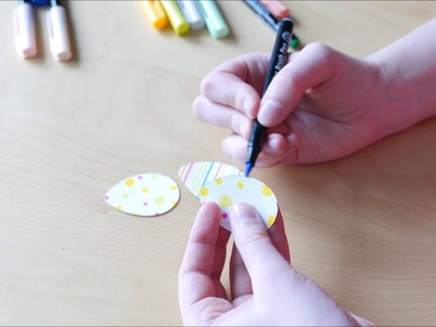How to Make - Easy Simple Easter Card Eggs  - Step by Step DIY | Kartka Wielkanocna Pisanki