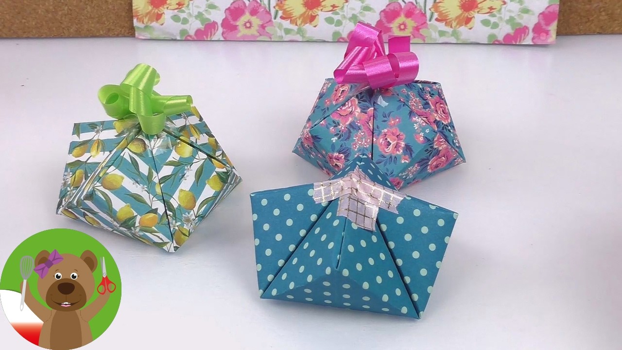 Opakowanie na prezent | proste origami