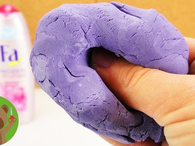 Ciastolina z żelu pod prysznic | DIY masa plastyczna | alternatywa do Play-Doh