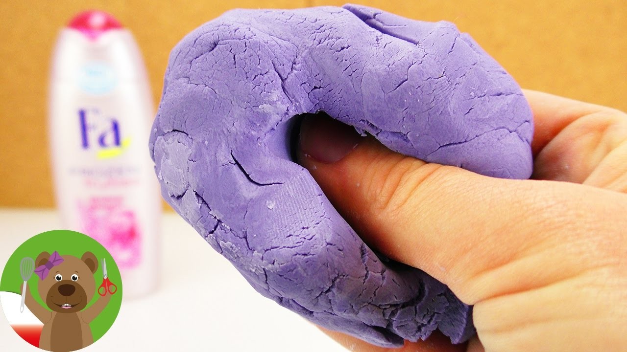 Ciastolina z żelu pod prysznic | DIY masa plastyczna | alternatywa do Play-Doh