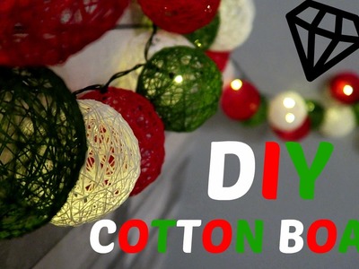 ♥DIY COTTON BOALS♥