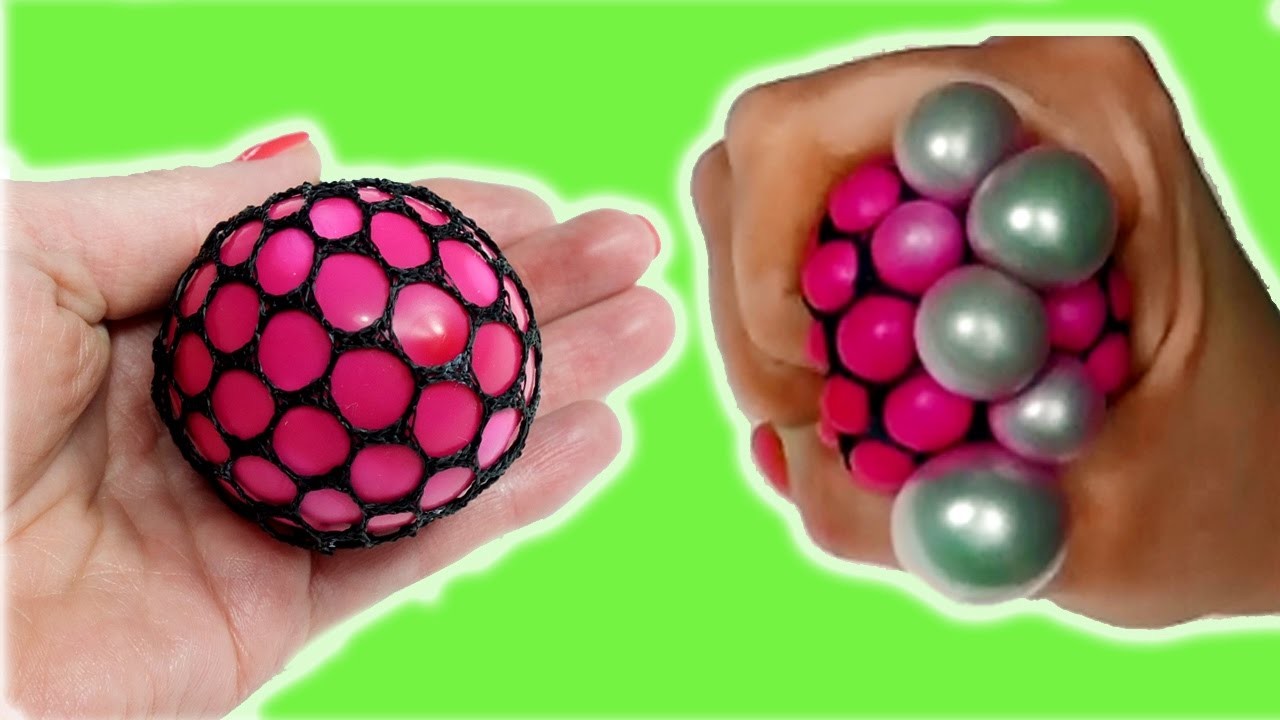 DIY Piłeczka Antystresowa Squishy Mesh Stress Ball