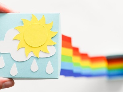 How to Make - Surprise Box Rainbow - Step by Step DIY | Pudełko Niespodzianka
