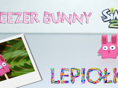 TUTORIAL Freezer bunny The sims 2 polymer clay hand made