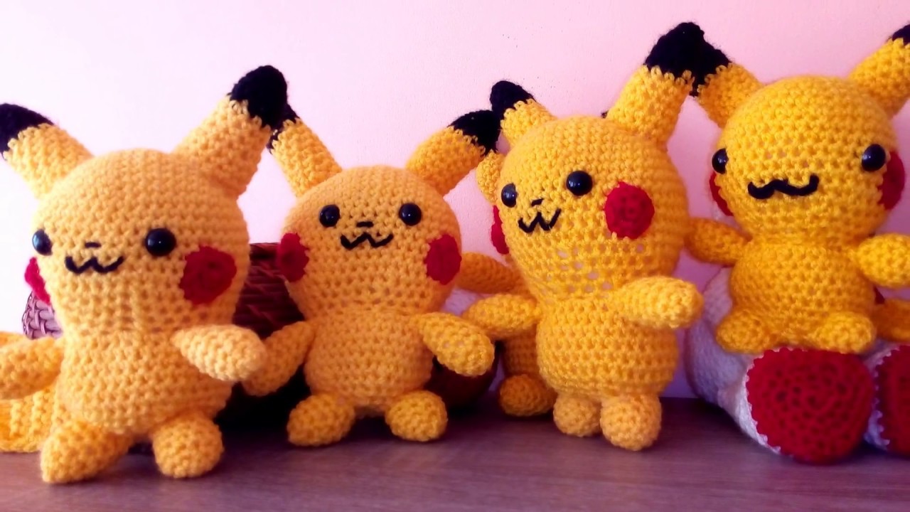 Pikachu -Amigurumi  DIY :)