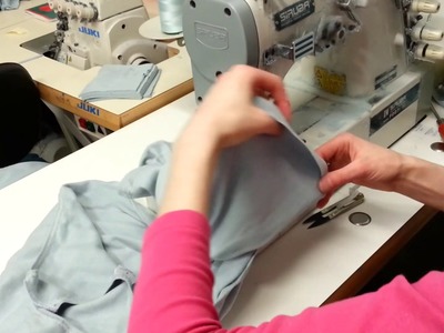 How to sew. Sewing down shirt. My technique  ✂ Jak sprawnie podwinąć dół koszulki
