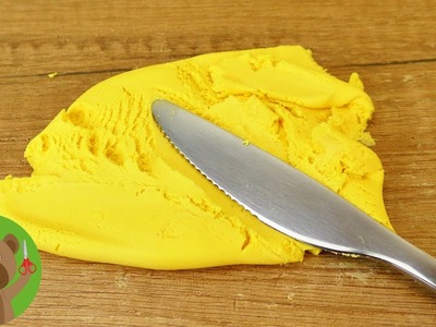 Glut z masła | DIY żółty glut w paski | ciekawy pomysł