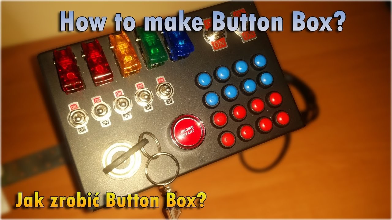 DIY Jak zrobić Button Box? | How to make Button Box?