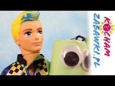 DIY - Żaba z Papieru - Barbie w Świecie Gier - Bajki i Kreatywne Zabawy dla dzieci