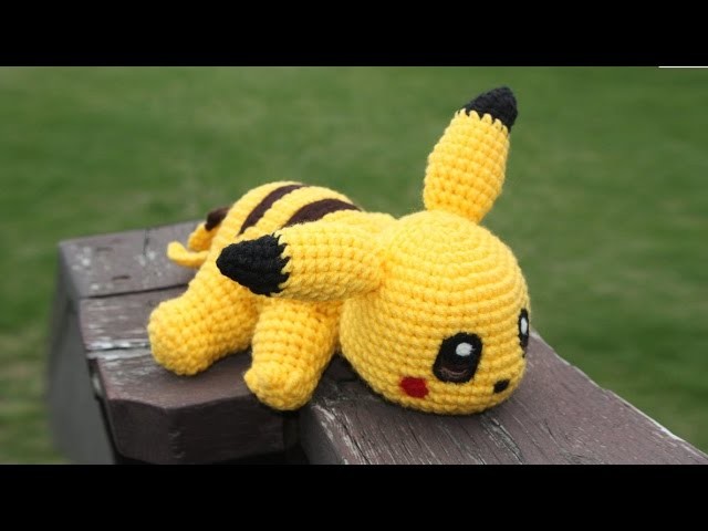 [Pokemon] Pikachu Amigurumi Crochet Tutorial