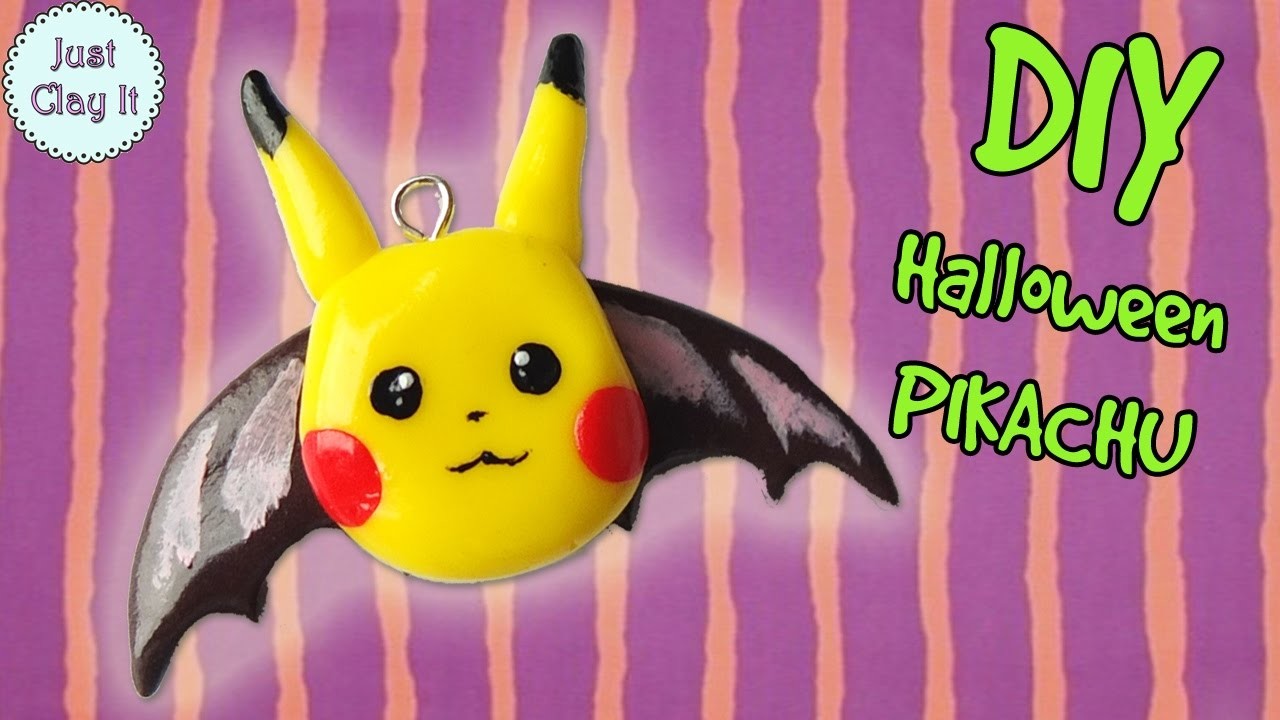 ♡ DIY ♡ Halloweenowy Pikachu charm!