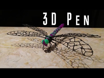 Jak zrobić ważkę długopisem 3D | How to make dragonfly with 3D Pen