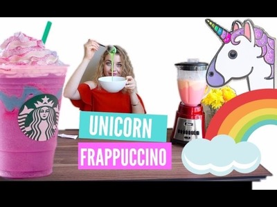 DIY napój ze Starbucksa - Unicorn Frappuccino | Jessica Drewnicka