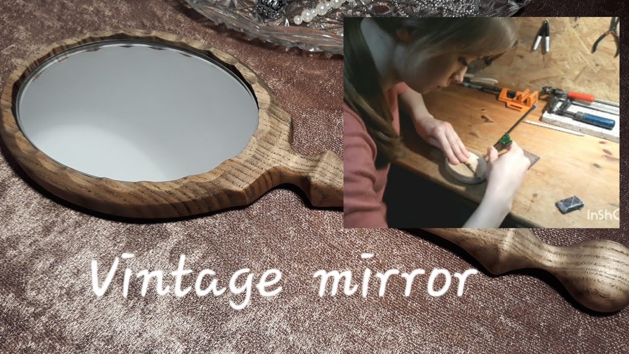 ???? AMAZING diy VINTAGE MIRROR #diy #handmade #diycrafts #mirror #vintage