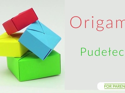Origami pudełko bez klejenia [Senbazuru]⭐ proste origami z jednej kartki???? Trudność: ❤️❤️????????????