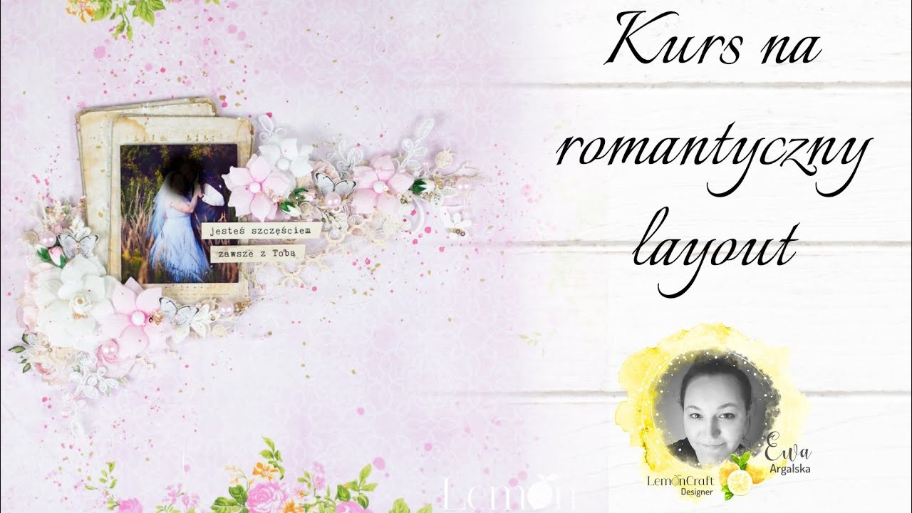 Ślubny layout z kolekcji Sweet Secrets LemonCraft