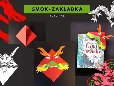 SMOK ZAKŁADKA origami krok po kroku ???? zabawa dla dzieci na ferie