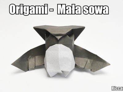 Origami - Mała sowa