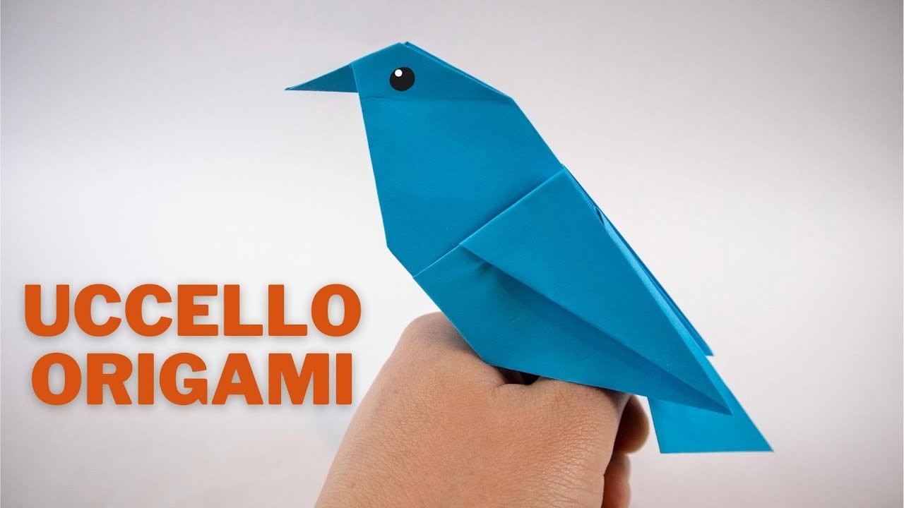 Come fare un uccellino di carta - Origami Semplice