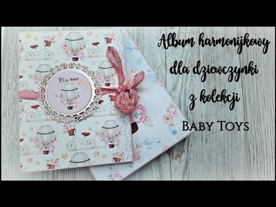 Album harmonijkowy dla dziewczynki z kolekcji "Baby Toys"