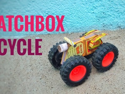 How to make bicycle at home || diy matchbox bicycle साइकिल