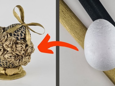 Jak zrobić pisankę wielkanocną | stroik wielkanocny | How to make an Easter egg | easter decoration