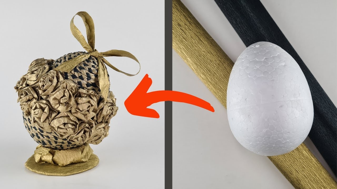 Jak zrobić pisankę wielkanocną | stroik wielkanocny | How to make an Easter egg | easter decoration