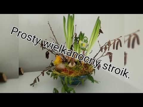 Prosty Wielkanocny stroik