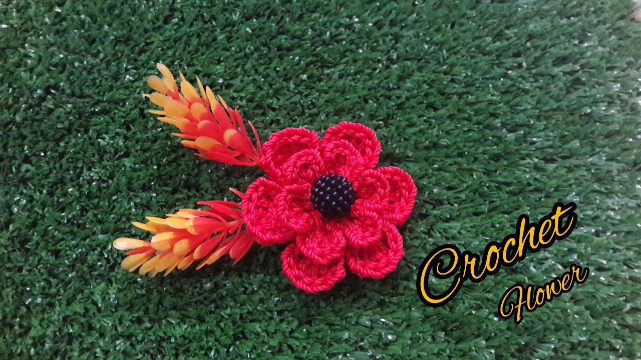 Crochet flower 6 | Bunga rajut.bros