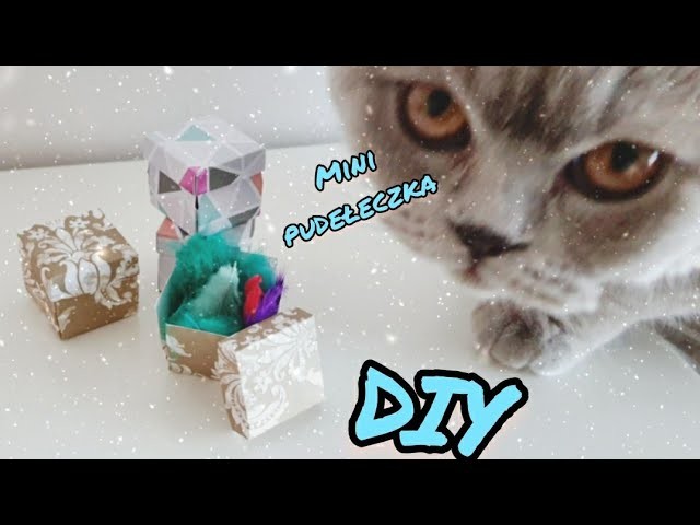 #diy#mini DIY Mini pudełeczka zrób to sam!