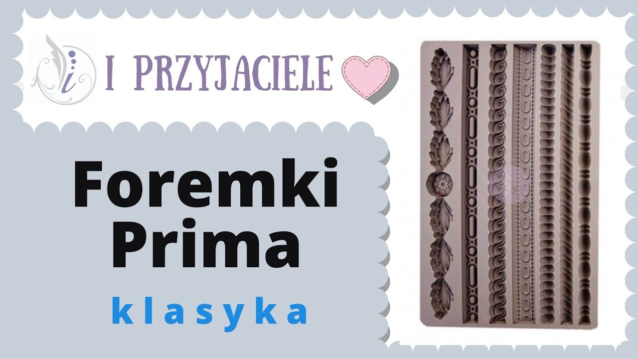 Foremki Prima Redesign - wzory uniwersalne