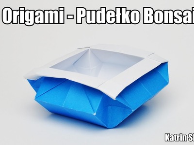 Origami - Pudełko Bonsai