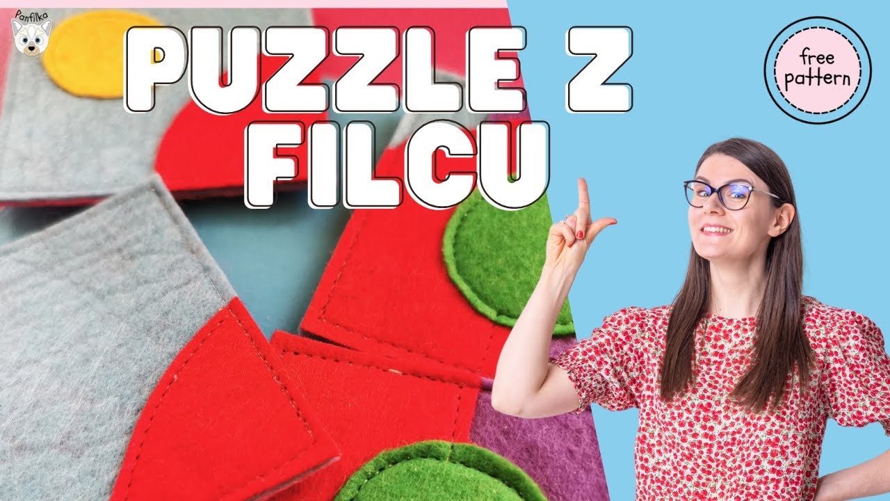 PUZZLE Z FILCU jak zrobić. Książeczka Sensoryczna Krok Po Kroku. Quiet Book dla początkujących.