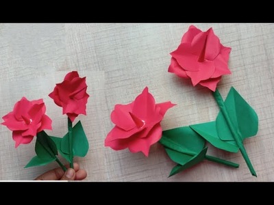 Excellent Flower || Paper Flower || Paper craft || কাগজের তৈরি ফুল