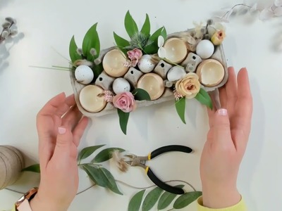 ✂ Jak zrobić wielkanocny stroik? Easter decoration
