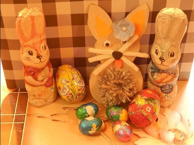 Króliczek ozdoba wielkanocna DIY.bunny DIY Easter decoration