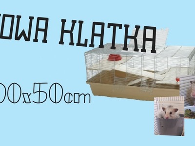 NOWA KLATKA 100x50cm!!!