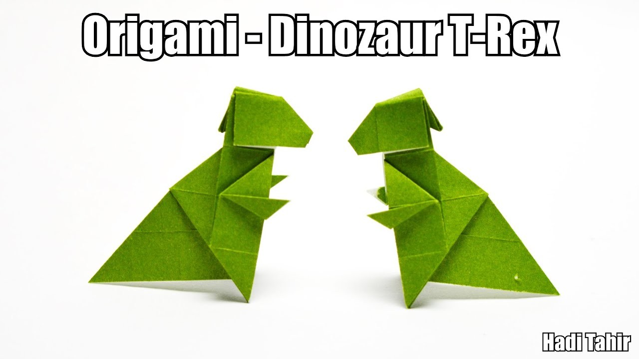 Origami - Dinozaur T-Rex