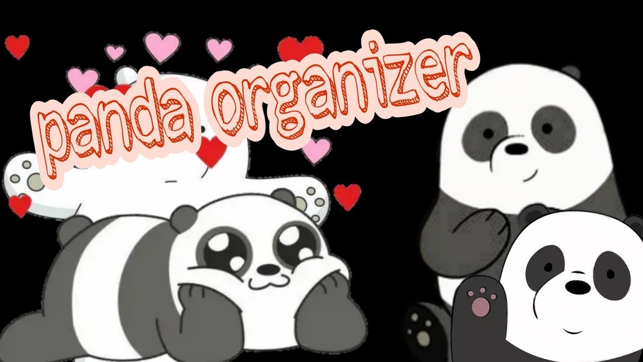 Panda organizer ????❤✨