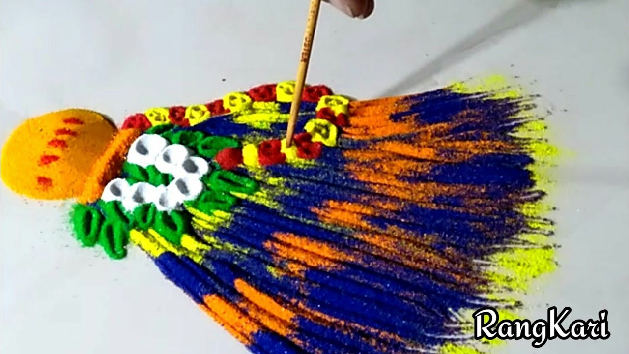 Gudipadwa Special Rangoli Design 2021 l Marathi New Year 2021 l easy rangoli