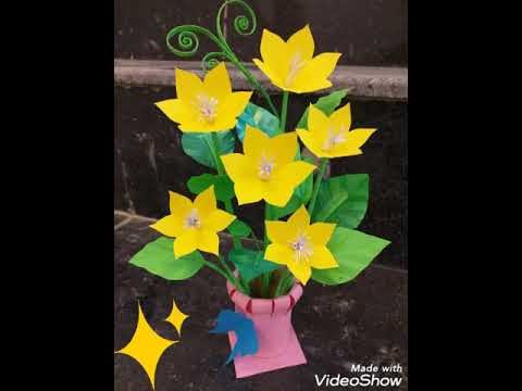 Easy paper flower