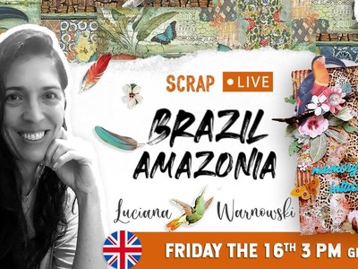 Stamperia SCRAP, EP 13 - Brazil Amazonia