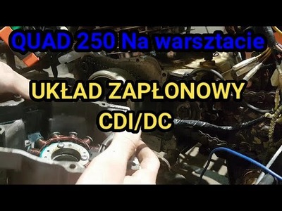 Jak podłączyć Układ zapłonowy CDI. DC Silnik JI250-5